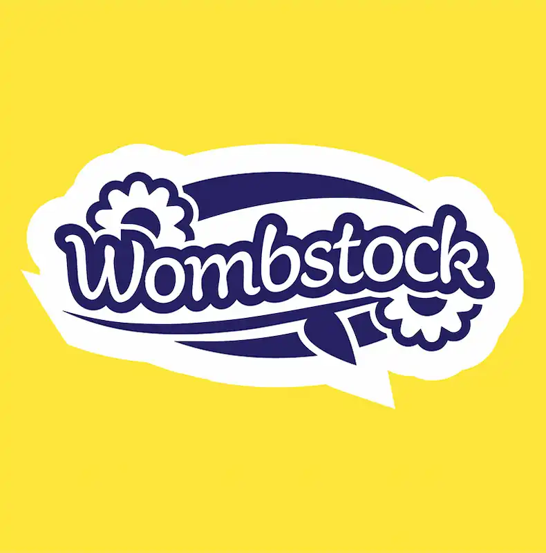 Detail from the poster for the Wombstock music festival